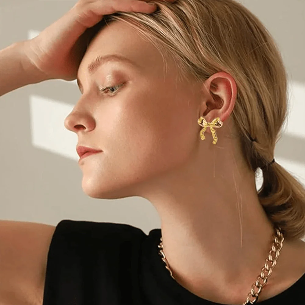 Alice Bow Earrings - Image 4