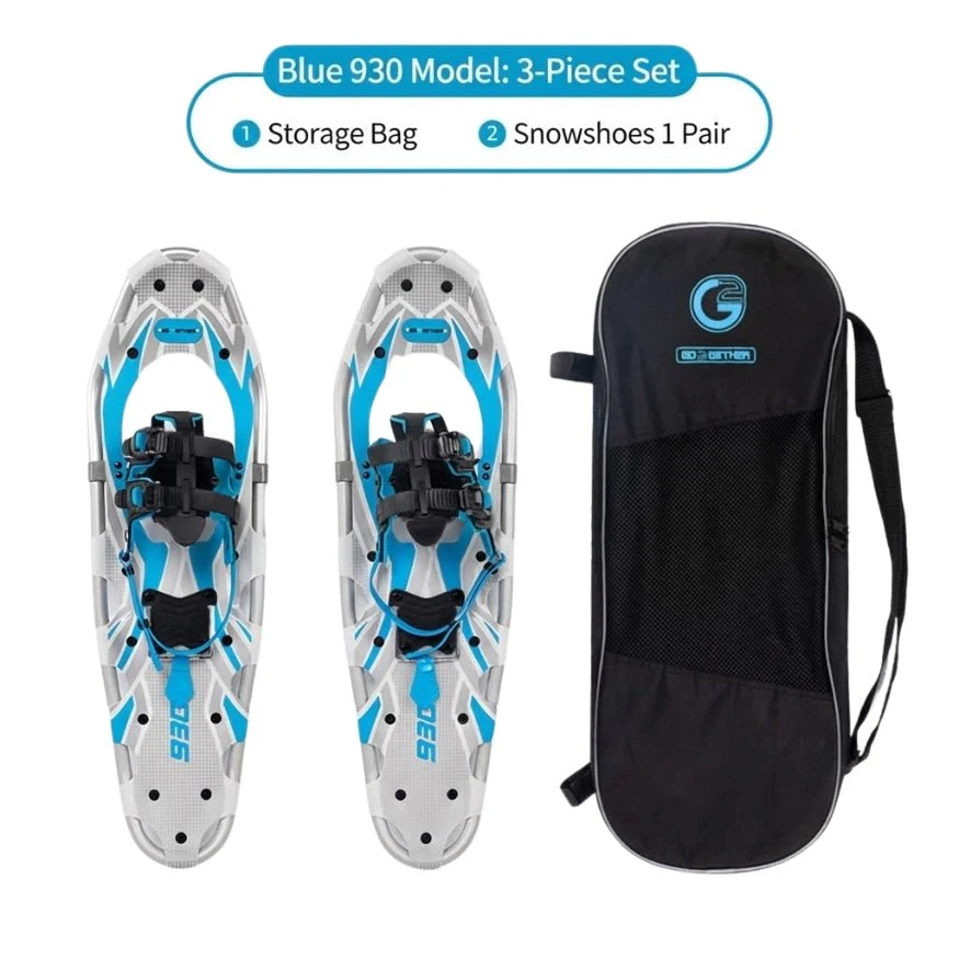 Lightweight All-Terrain Snowshoes for Adults – Complete 9-Piece Winter Hiking Set with Adjustable Trekking Poles, Snow Baskets & Carry Bag – Durable & Cold Resistant Gear for Men and Women - Image 20