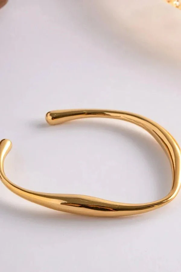 Avery Gold Bangle - Image 5