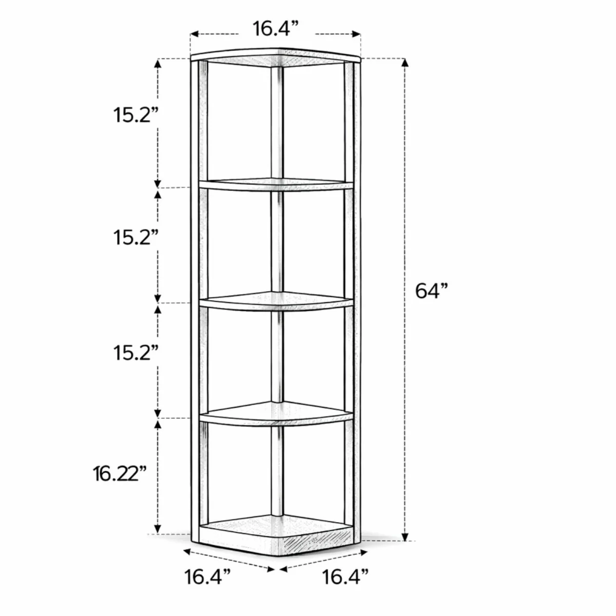 The Chroma Corner Tower | Smart LED Sanctuary Shelf - Image 6