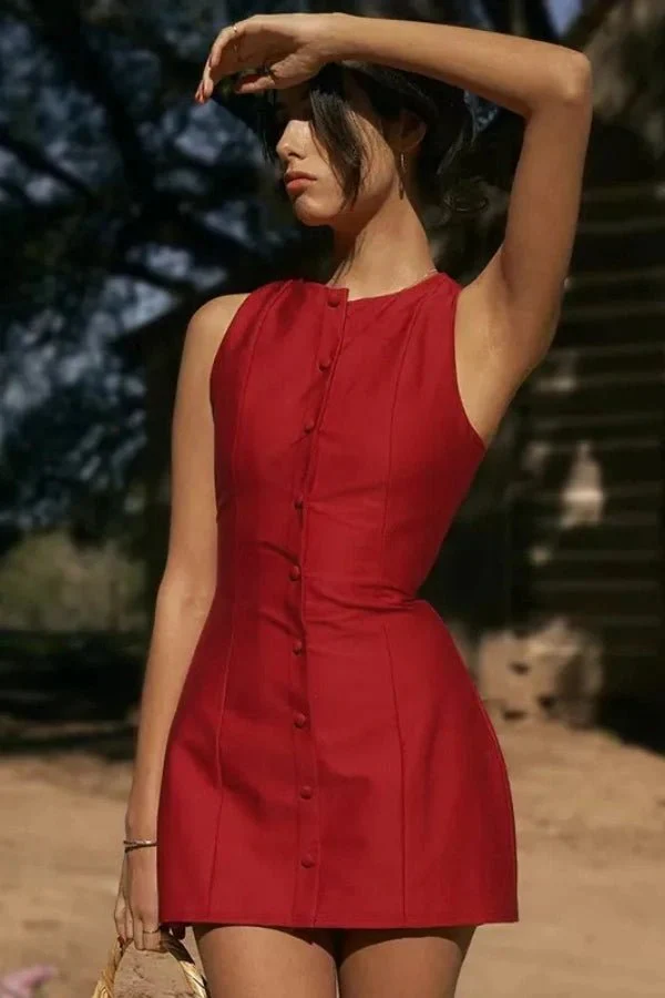 Cosette Stunner Mini Dress - Image 3
