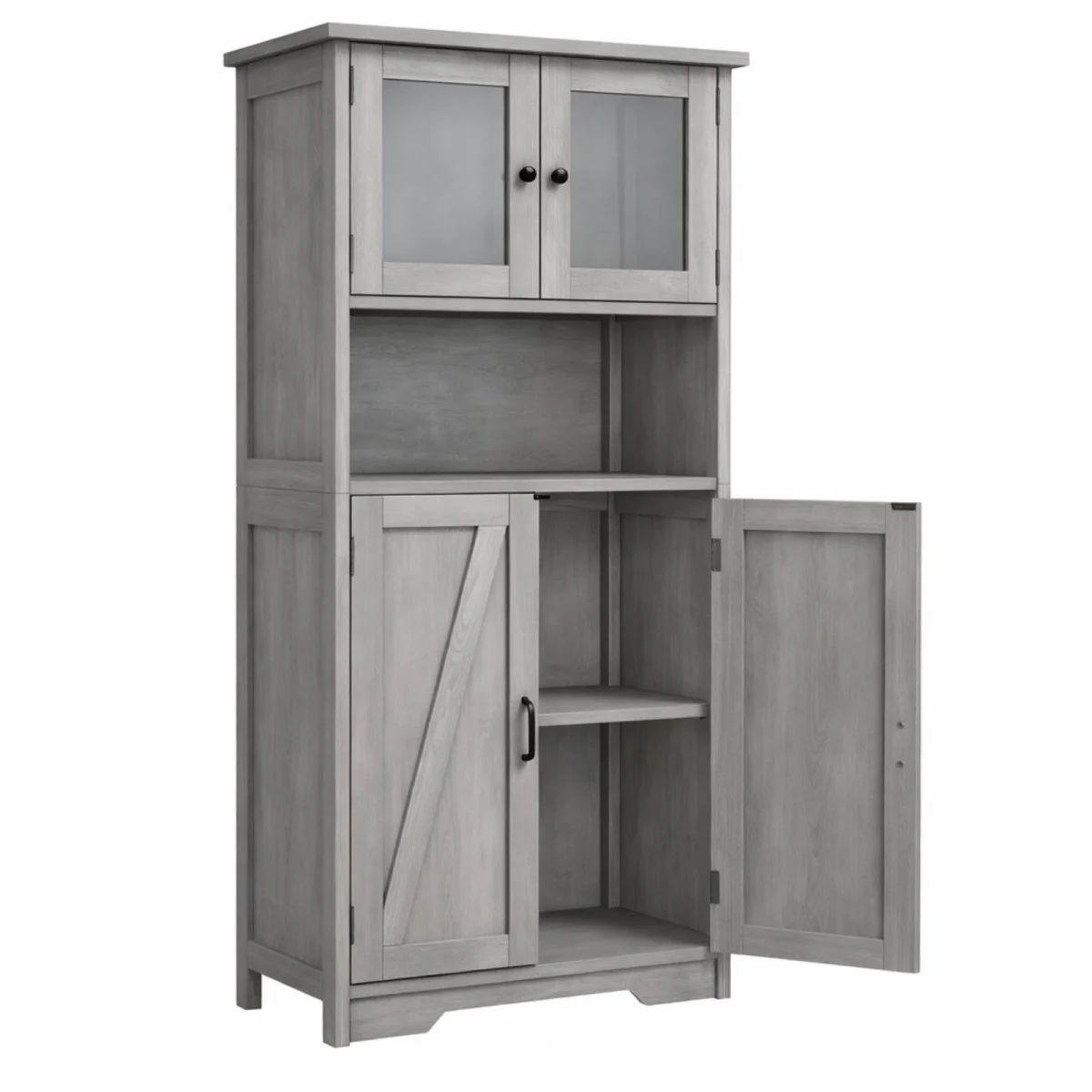 The Hudson Larder | Farmhouse Coffee Bar &amp; Display Hutch - Image 6