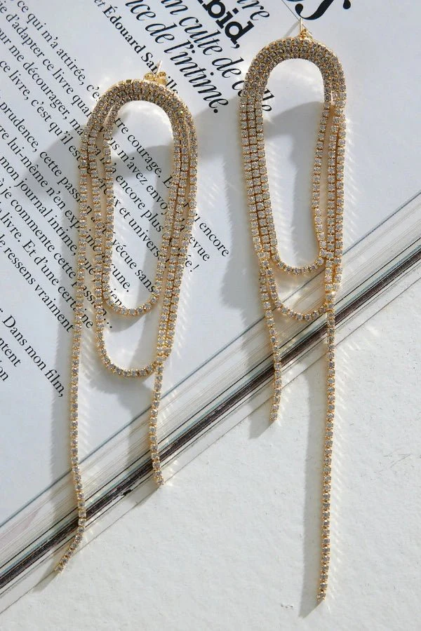 Genesis Gold-Plated Earrings - Image 2