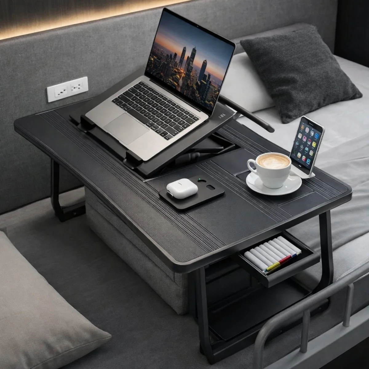 The Haven Workspace | Adjustable Omni-Tilt Lap Desk - Image 3