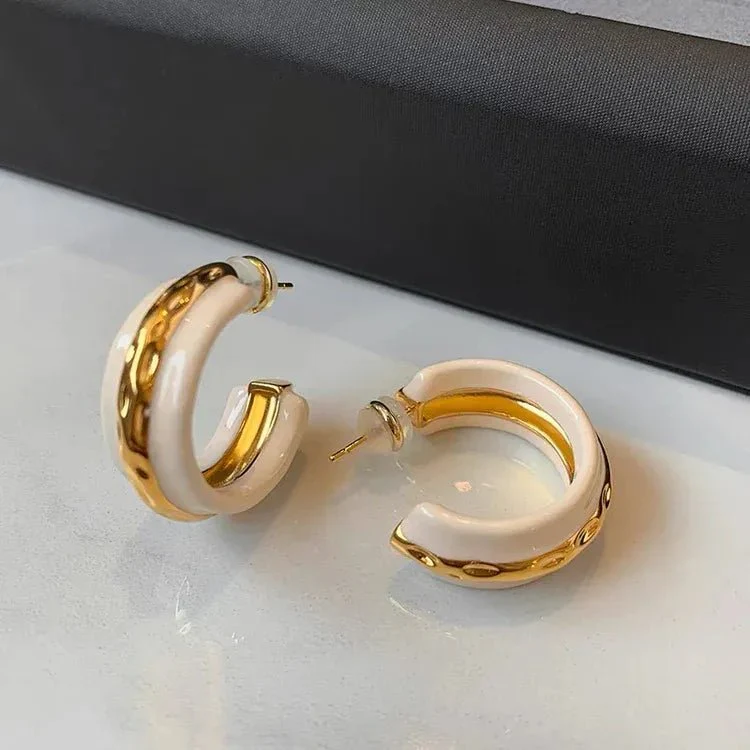 Helena Hoop Earrings - Image 2