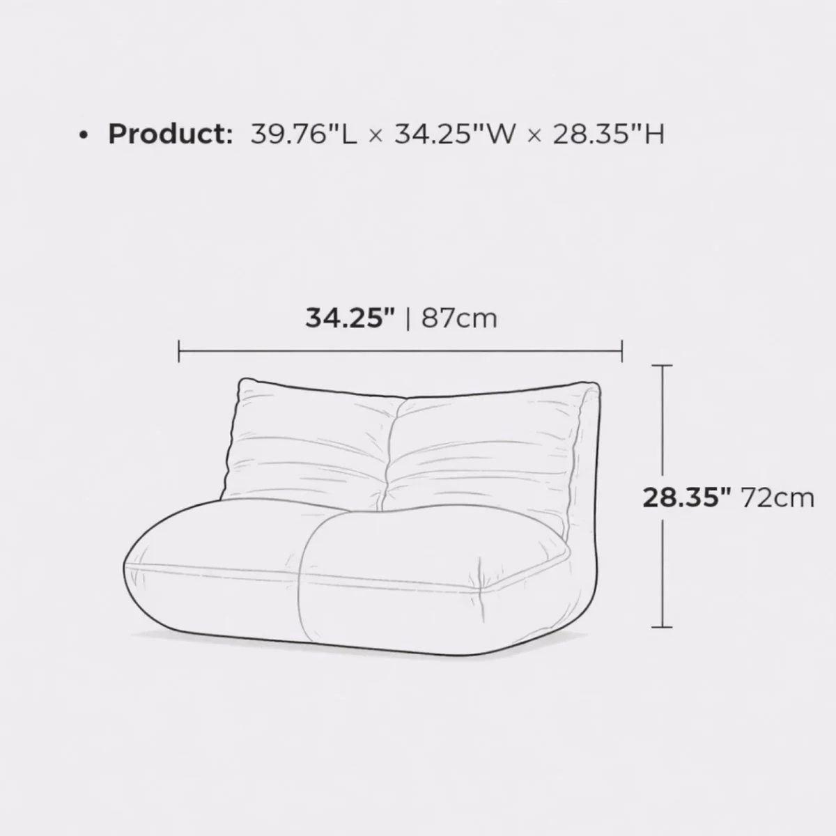 The Dune Low-Profile Lounge | Tufted Mohair Floor Sofa - Image 9