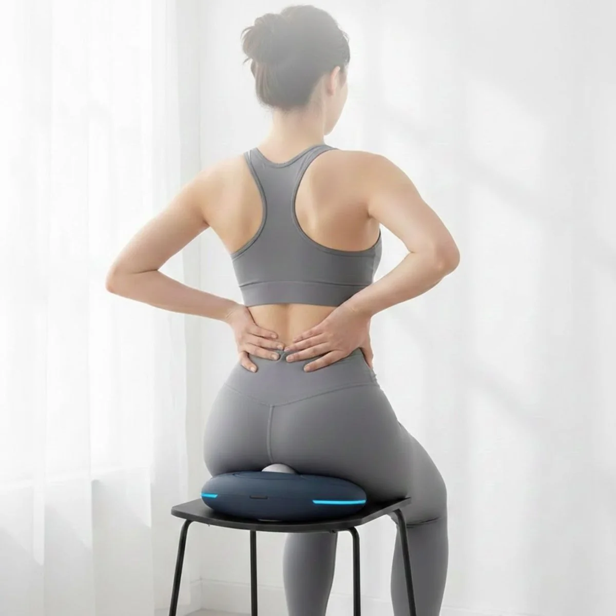Electric Pelvic Floor Muscle Trainer Exerciser Hip Strengthener Exercise Tools Ergonomic Pelvic Floor Muscle Exercisers - Image 8