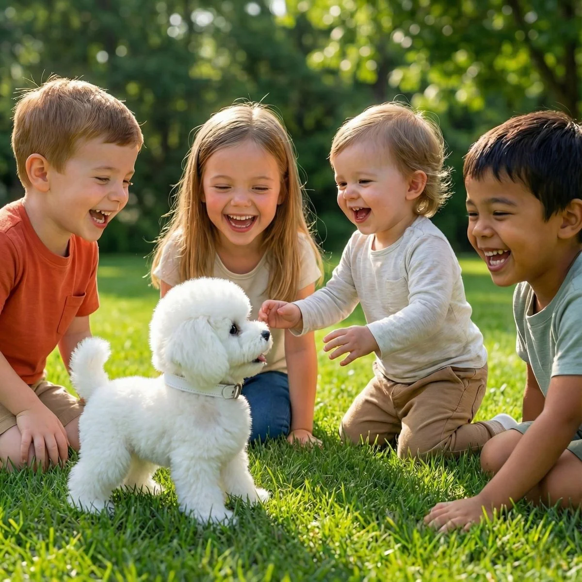 Interactive Robot Puppy – Lifelike Maltese That Walks & Barks - Image 5