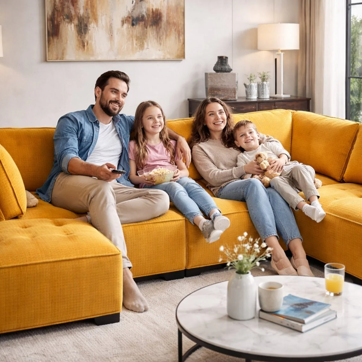 The Loft Modular Collection | Deep-Corduroy Cloud Sectional - Image 5