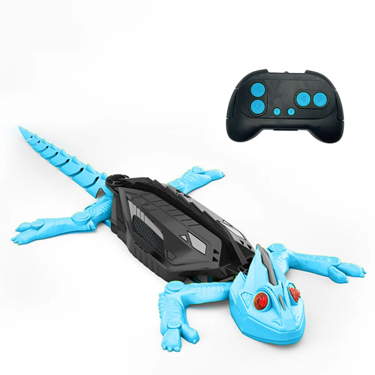 Remote Control Wall Climbing Chameleon Toy – Gravity-Defying Gecko with LED Lights & Flexible Movement for Kids - Image 7