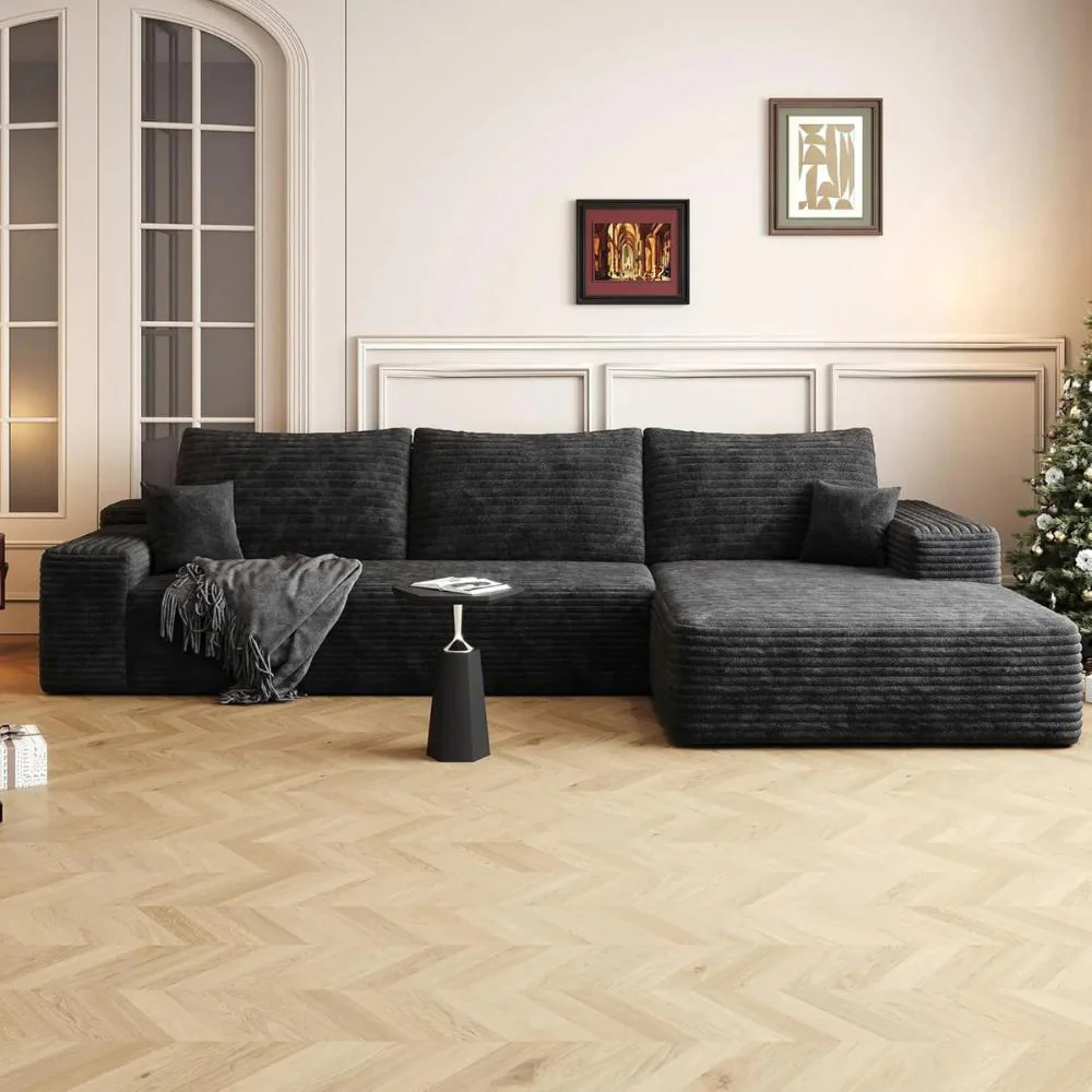 L-Shaped Sectional Sofa with Chaise - Image 4