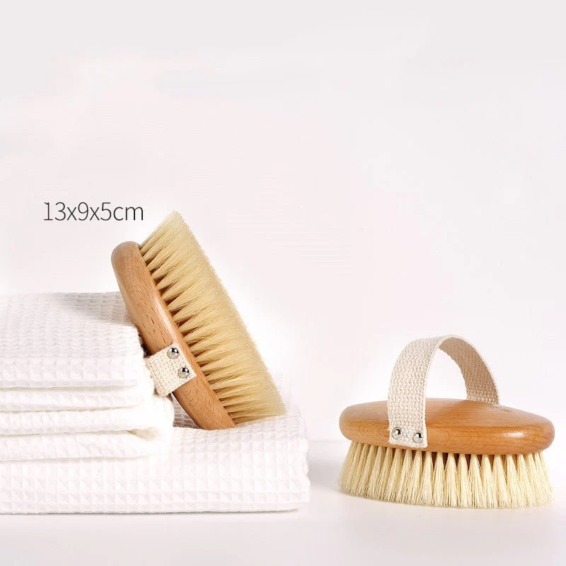 Organic Handmade Lymphatic Dry Brush - Image 5