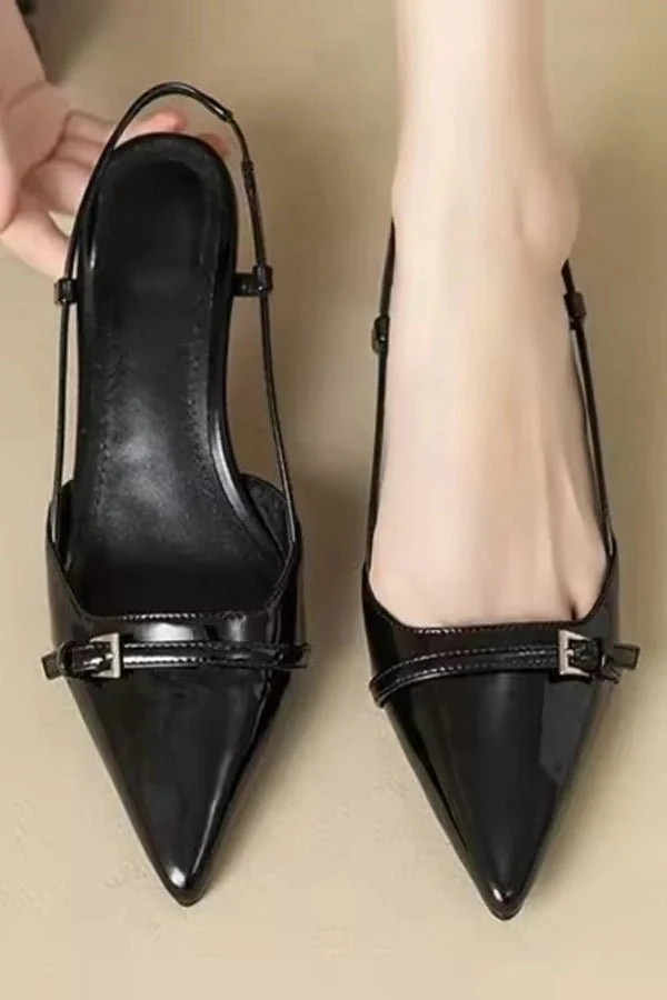 Morgan Slingback Heels - Image 8
