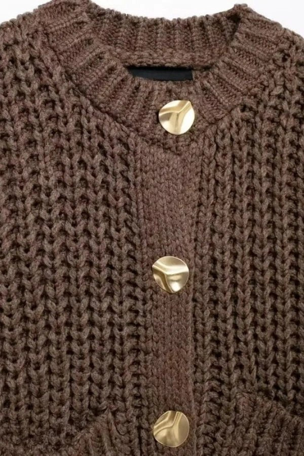Nathalie Cozy Knit Vest - Image 3