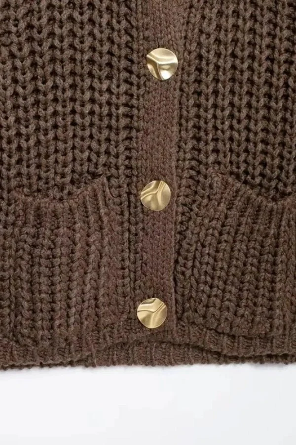 Nathalie Cozy Knit Vest - Image 7