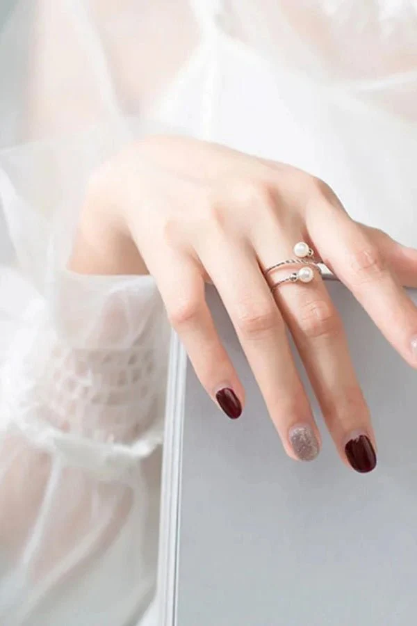 Pearl Spiral Ring - Image 4