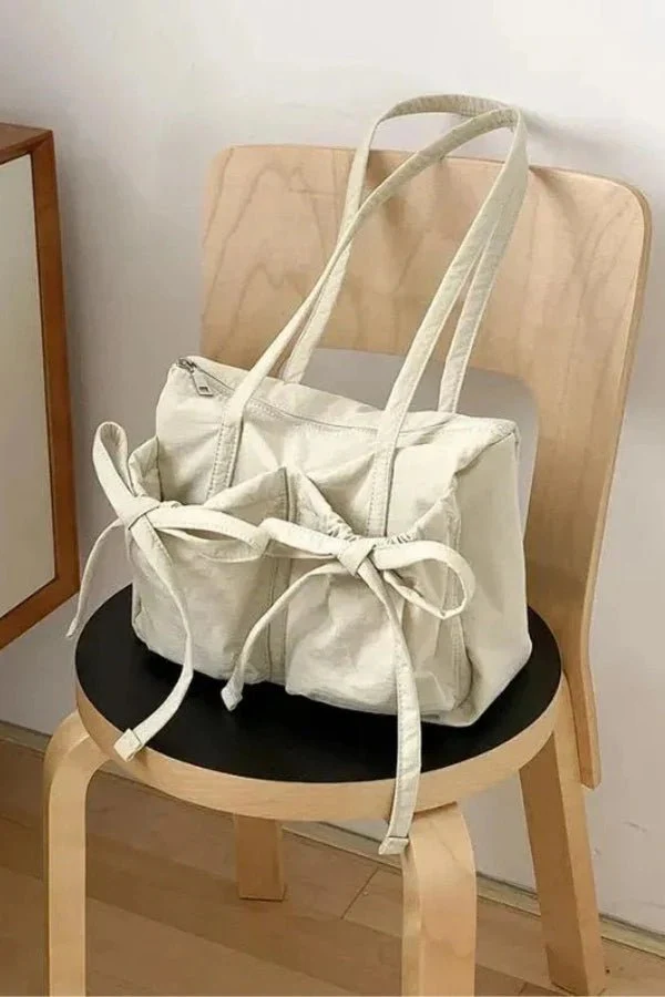 Rory Bow Tied Bag - Image 9