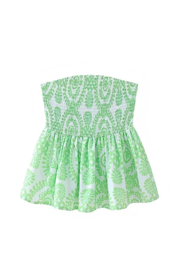 Sarina Ruffle Tube Top - Image 10