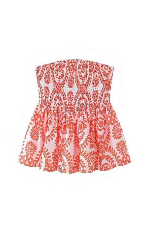 Sarina Ruffle Tube Top - Image 14