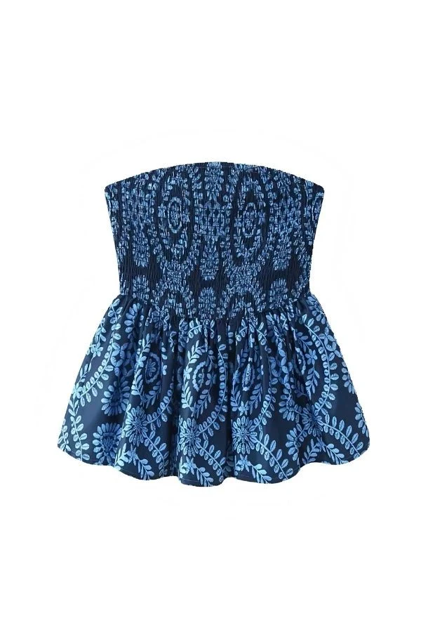 Sarina Ruffle Tube Top - Image 7