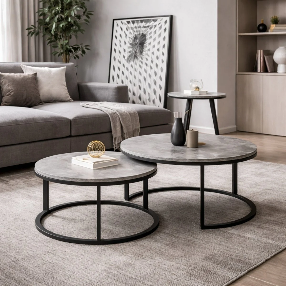 The Kinsley Nesting Duo | Sintered Stone Industrial-Luxe - Image 3