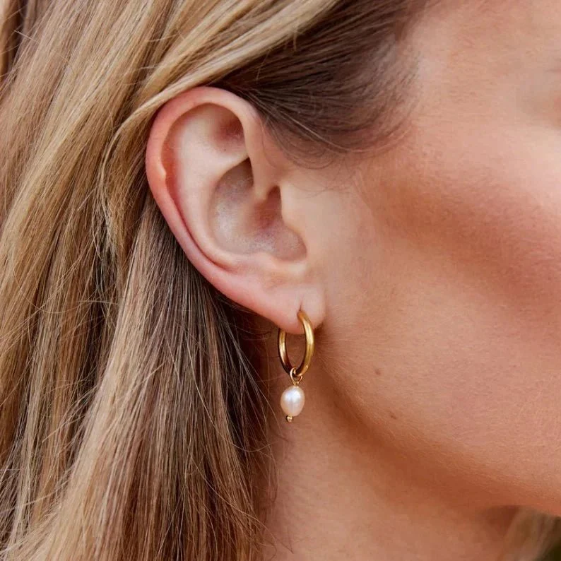 Stella Hoop Earrings - Image 9