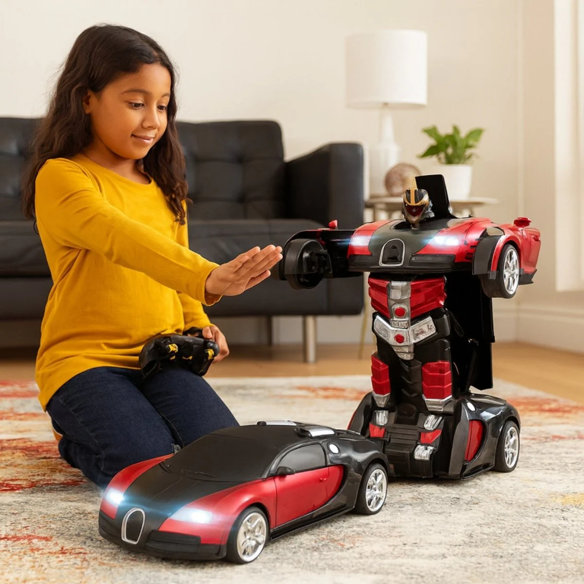 Morphing RoboRacer RC Transforming Car - Image 5