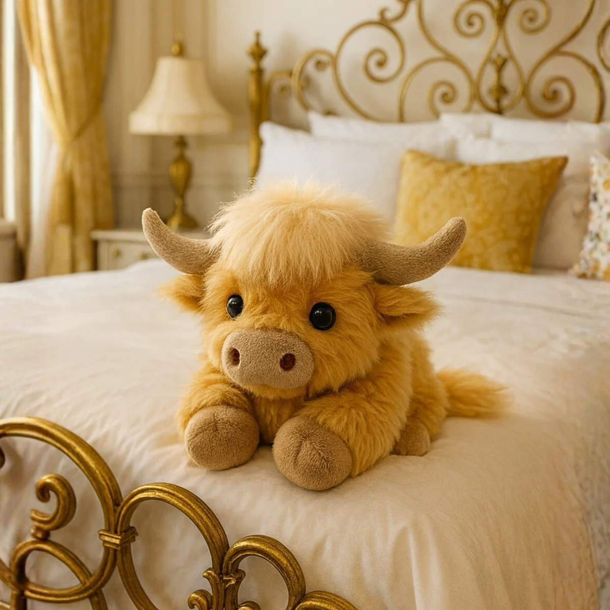 Weighted Baby Highland Cow Plush | Anxiety Relief & Sleep Aid Stuffed Animal - Image 6